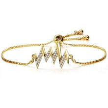 Load image into Gallery viewer, pulseras mujer 2019 Summer Latest DIY Popular Lucky Girls Kids Charms Zircon Copper Bracelet For Women kawaii jewelry