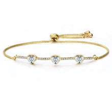 Load image into Gallery viewer, pulseras mujer 2019 Summer Latest DIY Popular Lucky Girls Kids Charms Zircon Copper Bracelet For Women kawaii jewelry