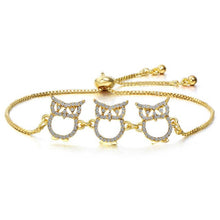 Load image into Gallery viewer, pulseras mujer 2019 Summer Latest DIY Popular Lucky Girls Kids Charms Zircon Copper Bracelet For Women kawaii jewelry